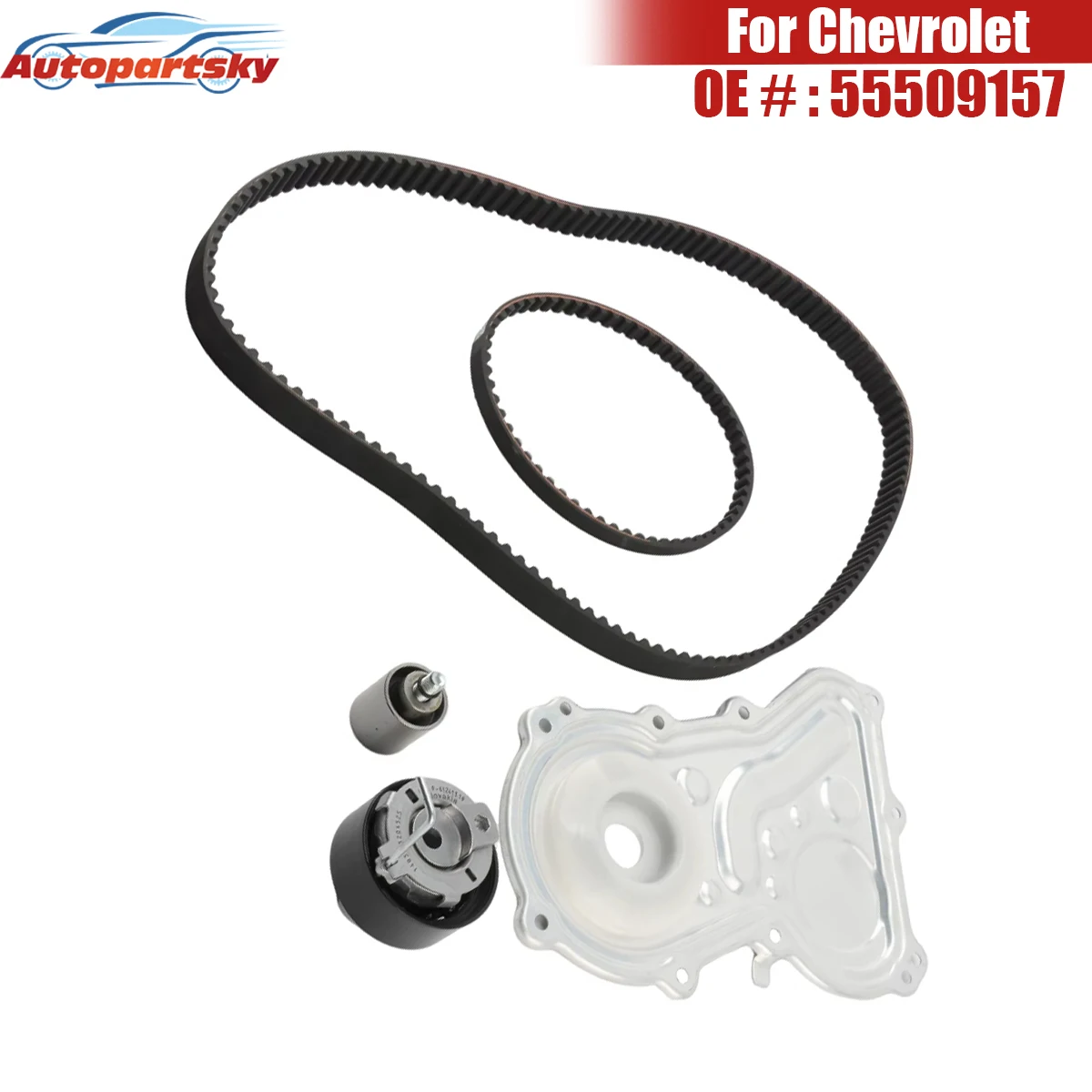 Auto Parts Engine Timing Tensioner Belt Kit 55486826 55509157 55498703 25205813 For Chevrolet Onix 2021 2022 Accessories
Auto Parts Engine Timing Tensioner Belt Kit 55486826 55509157 55498703 25205813 For Chevrolet Onix 2021 2022 Accessories