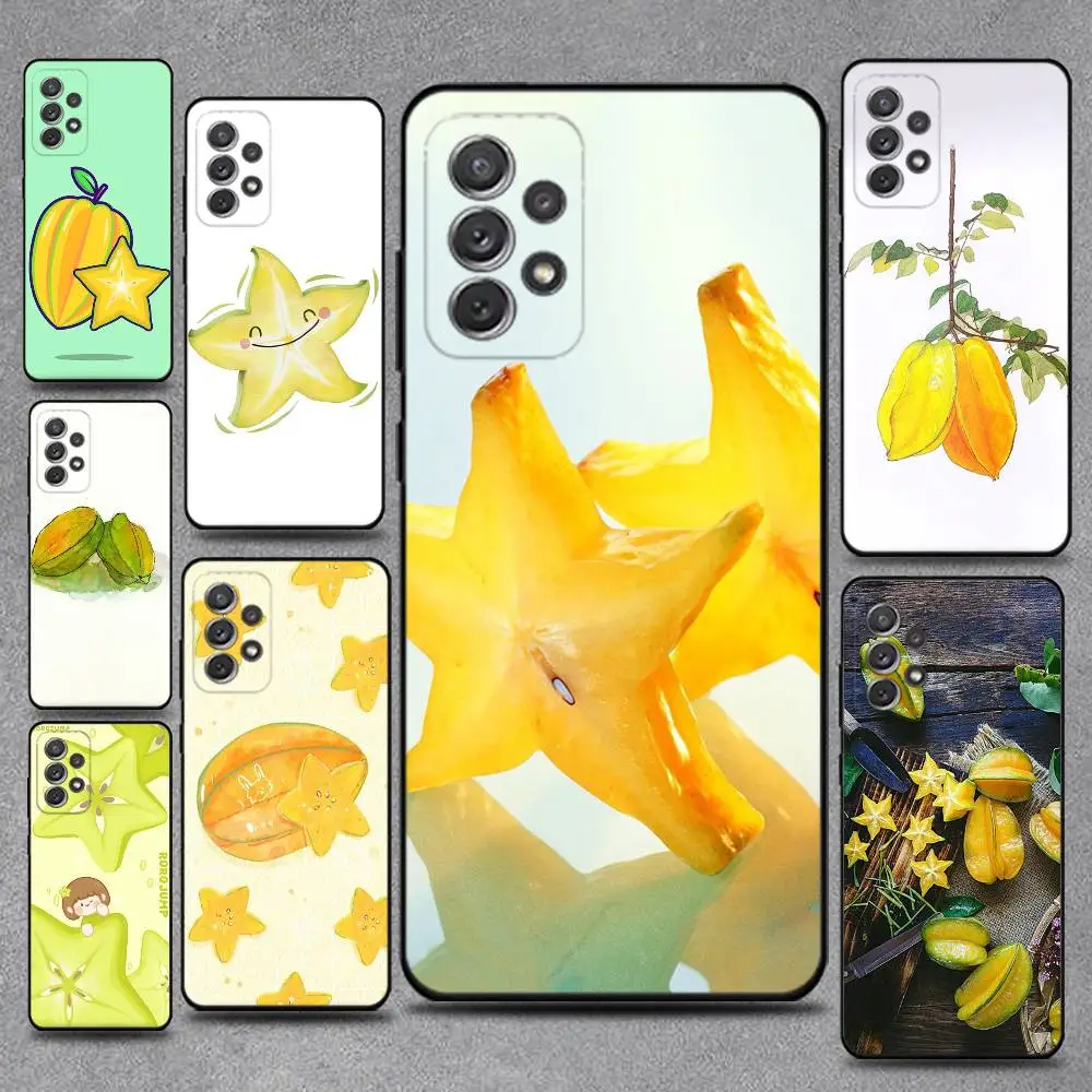 Cartoon Carambola Phone Case For Samsung S25,S24,S21,S22,S23,S30,Ultra,S20,Plus,Fe,Lite,Note,10,9,5G Black Cover
Cartoon Carambola Phone Case For Samsung S25,S24,S21,S22,S23,S30,Ultra,S20,Plus,Fe,Lite,Note,10,9,5G Black Cover