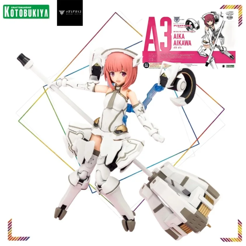 Kotobukiya Megami Device Aikawa Aika Action Figures Alice Gear Aegis Model Collection Gifts Mobile Suit Girl
Kotobukiya Megami Device Aikawa Aika Action Figures Alice Gear Aegis Model Collection Gifts Mobile Suit Girl