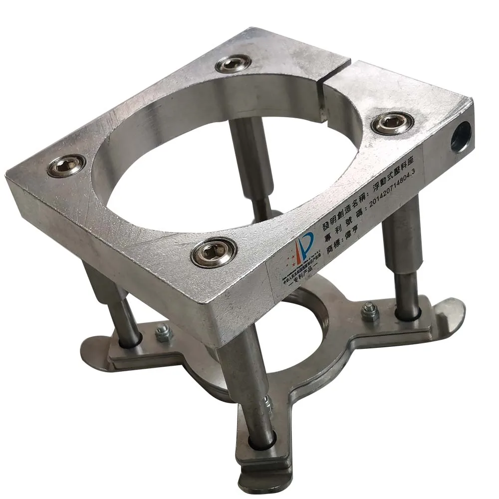 automatic ball-bearing acrylic floating presser 65/80/85/100/105/125mm for spindle motor leather floating clamp for cnc router
automatic ball-bearing acrylic floating presser 65/80/85/100/105/125mm for spindle motor leather floating clamp for cnc router