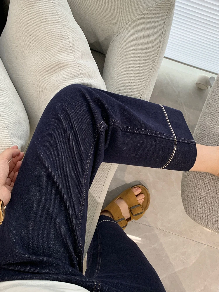 Женские прямые джинсы с высокой талией, четырехсторонние эластичные хлопковые джинсовые джинсы с вышивкой, дизайн осеннего сезона Faion
Женские прямые джинсы с высокой талией, четырехсторонние эластичные хлопковые джинсовые джинсы с вышивкой, дизайн осеннего сезона Faion