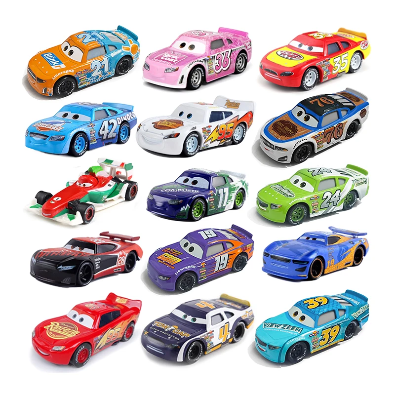 Disney Pixar Cars Anime Figure Lightning McQueen 1/55 Metal Die Casting Model Racing Car Children's Toys Birthday Gifts
Disney Pixar Cars Anime Figure Lightning McQueen 1/55 Metal Die Casting Model Racing Car Children's Toys Birthday Gifts
