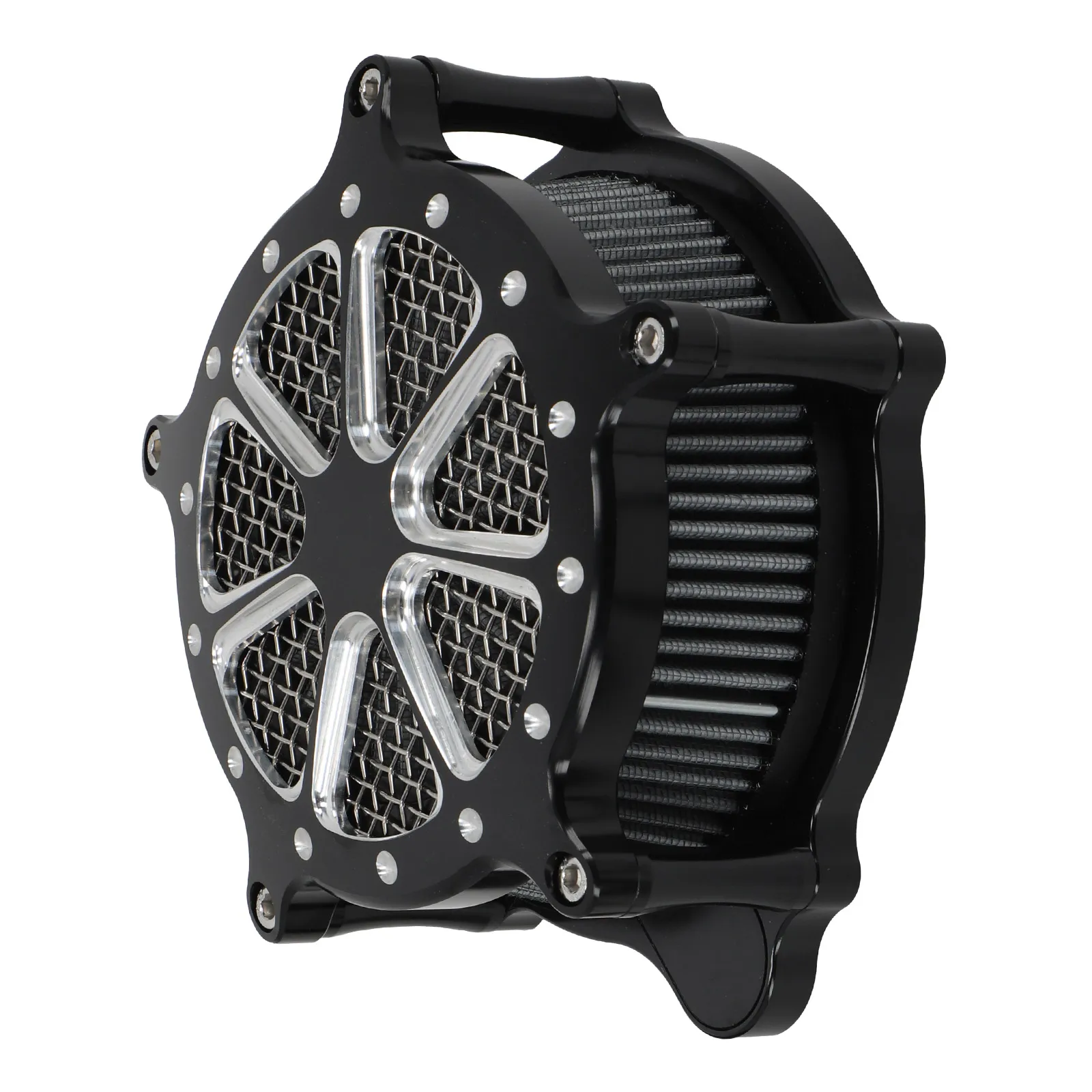 Performance Intake Filter for Harley Dyna Touring 2000-2017 Black Aluminum
Performance Intake Filter for Harley Dyna Touring 2000-2017 Black Aluminum