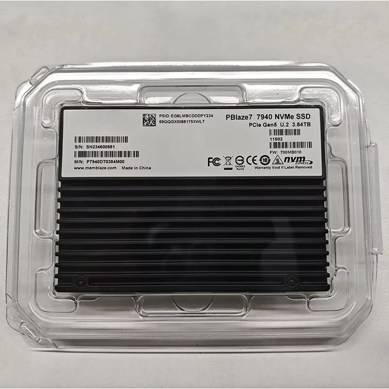Original brand new!PB·laze7 7940 U.2 PC·Ie 5.0 High Performance S·SD 3.84T 15.36T for PC server and work-station enterprise S·SD
Original brand new!PB·laze7 7940 U.2 PC·Ie 5.0 High Performance S·SD 3.84T 15.36T for PC server and work-station enterprise S·SD