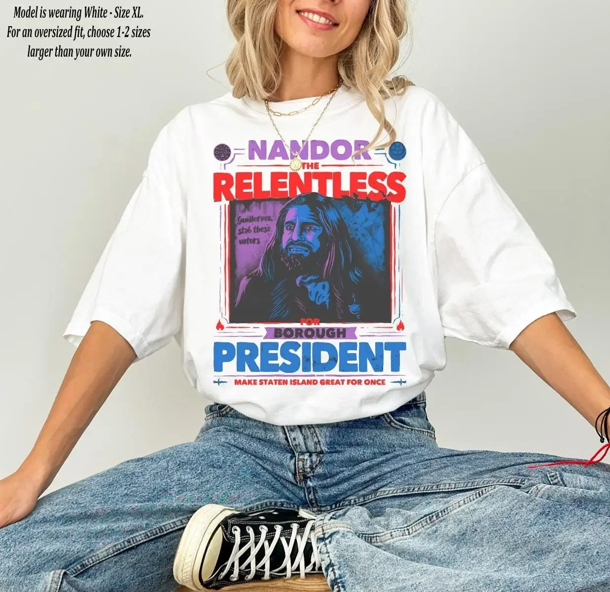 Футболка Nandor The Relentless What We Do In Shadows Funny Horror Nadja Laszlo
Футболка Nandor The Relentless What We Do In Shadows Funny Horror Nadja Laszlo