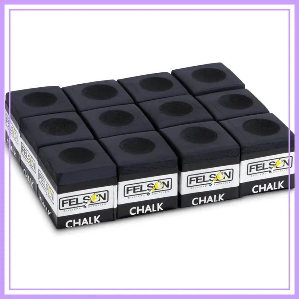 12 Pack Pool Chalk Cubes for Billiard Tables, Cue Chalk with Storage Box, Improve Accuracy
12 Pack Pool Chalk Cubes for Billiard Tables, Cue Chalk with Storage Box, Improve Accuracy