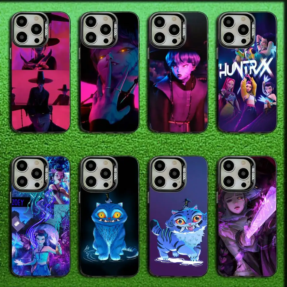 KPOP Demon H-Hunters Phone Case For iPhone 16,15,14,13,12,11,Mini,Pro,E,SE4,MAX Candy Matte Shockproof Black Cover
KPOP Demon H-Hunters Phone Case For iPhone 16,15,14,13,12,11,Mini,Pro,E,SE4,MAX Candy Matte Shockproof Black Cover