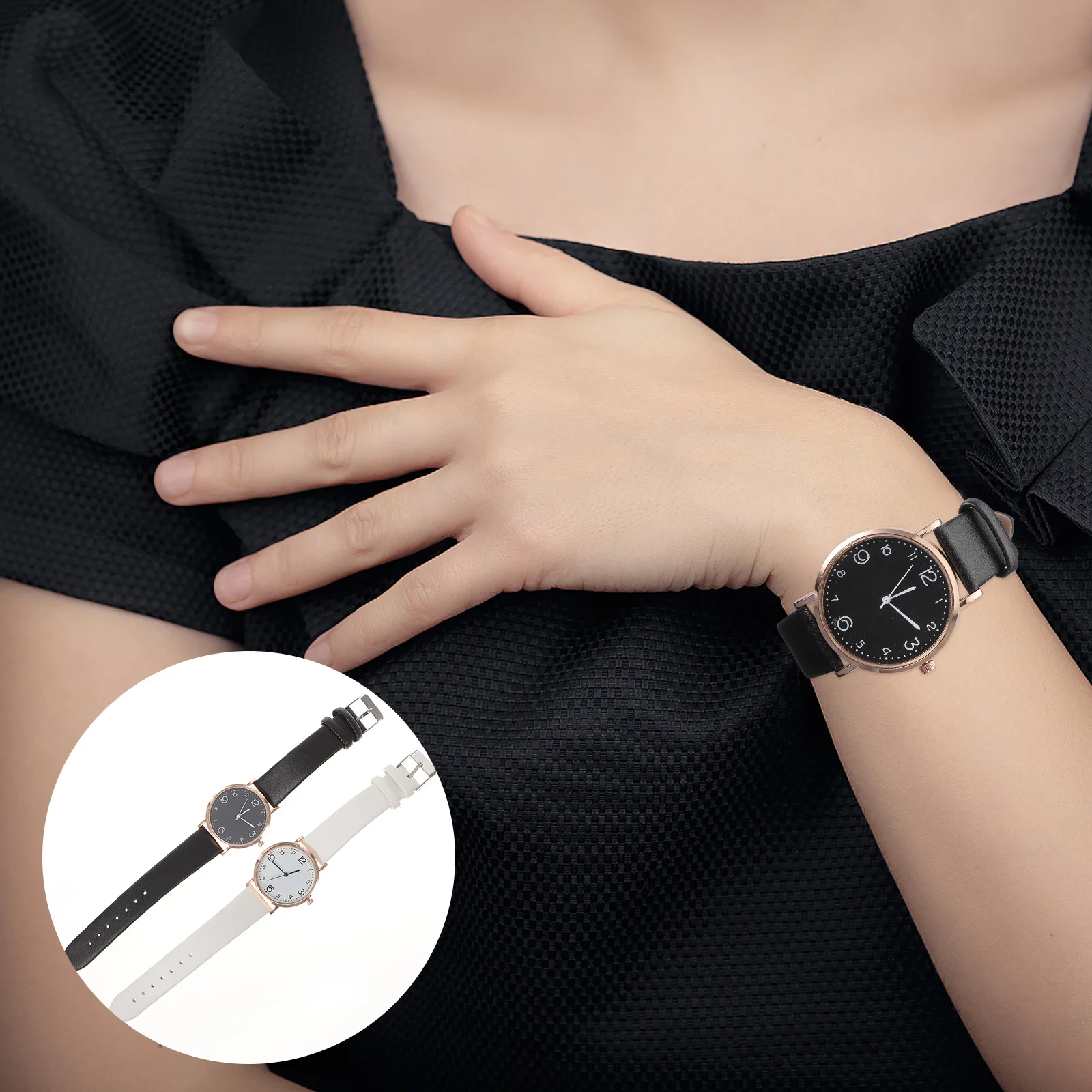 2 Pcs Quartz Women's Watches Female for Fashion Casual Ladies Wrist Trend Woman
2 Pcs Quartz Women's Watches Female for Fashion Casual Ladies Wrist Trend Woman