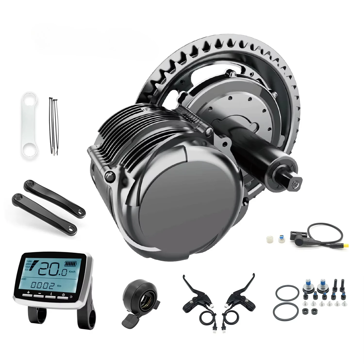 TSDZ8 Mid Drive Motor Ssts 750W Ebike Kit 48V Electric Bike Conversion Kit with VLCD5 Display
TSDZ8 Mid Drive Motor Ssts 750W Ebike Kit 48V Electric Bike Conversion Kit with VLCD5 Display