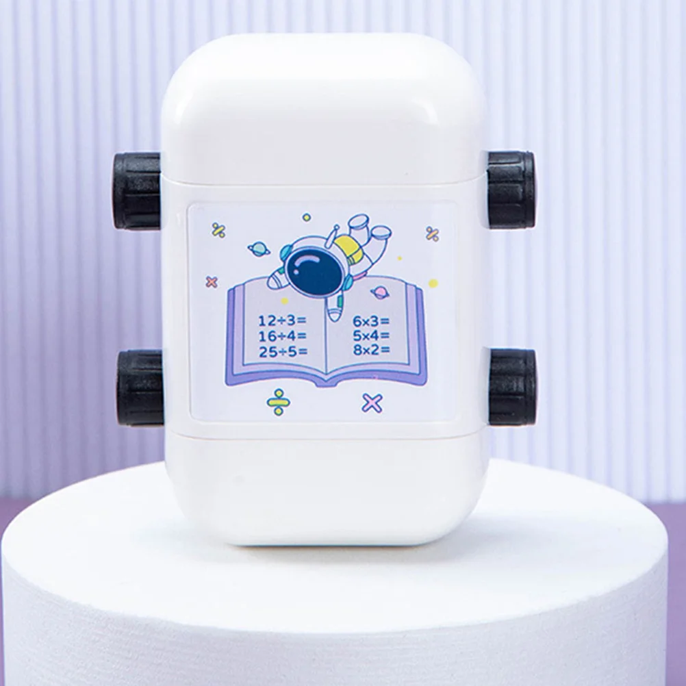3 Pcs Addition Subtraction Math Training Roller Stamp Intelligent Kids Digital Teaching Plastic Questions Maker Student Child
3 Pcs Addition Subtraction Math Training Roller Stamp Intelligent Kids Digital Teaching Plastic Questions Maker Student Child