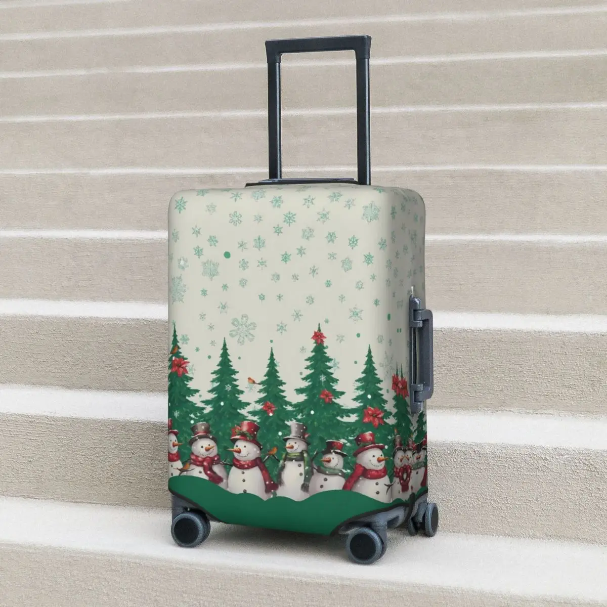 Christmas Gift Suitcase Cover Holiday Snowman Tree Elastic Luggage Accesories Cruise Trip Protection
Christmas Gift Suitcase Cover Holiday Snowman Tree Elastic Luggage Accesories Cruise Trip Protection