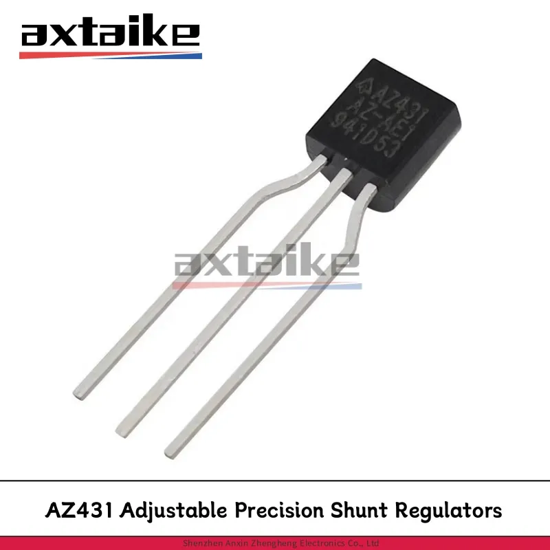 50PCS AZ431 AZ431AZ-ATRE1 TO-92 AZ431-A AZ431AZ-AE1 2.5V to 36V Adjustable Precision Shunt Regulators IC DIP Transistors
50PCS AZ431 AZ431AZ-ATRE1 TO-92 AZ431-A AZ431AZ-AE1 2.5V to 36V Adjustable Precision Shunt Regulators IC DIP Transistors