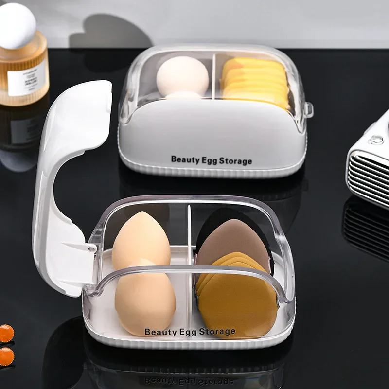 Transparent Dustproof Makeup Sponge Storage Box Cosmetic Egg Holder Desktop Cover Lid Plastic Storage Container for Beauty Tools
Transparent Dustproof Makeup Sponge Storage Box Cosmetic Egg Holder Desktop Cover Lid Plastic Storage Container for Beauty Tools