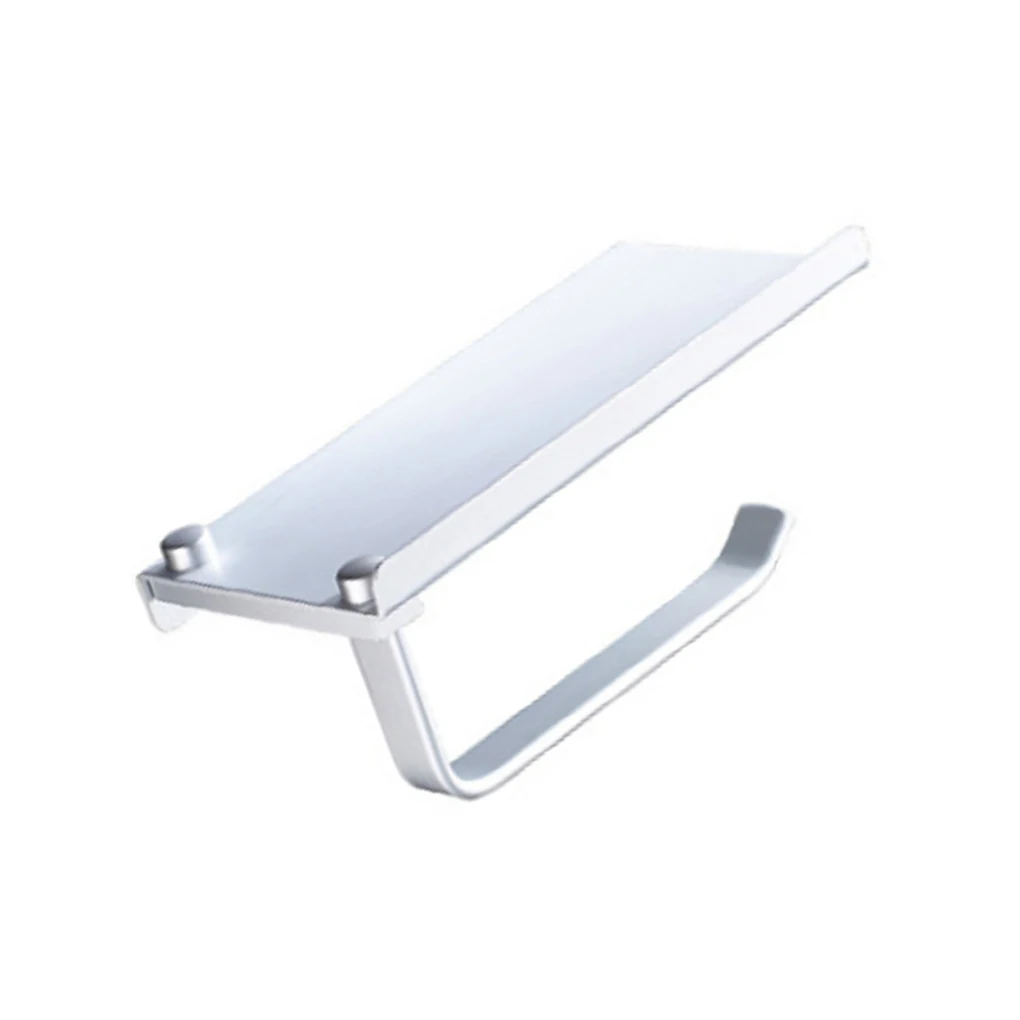 Paper Holder Toilet Rack Storage Rack Workmanship Aluminum Alloy Rustproof Multifunctional Practical No Burrs Phone Mount
Paper Holder Toilet Rack Storage Rack Workmanship Aluminum Alloy Rustproof Multifunctional Practical No Burrs Phone Mount