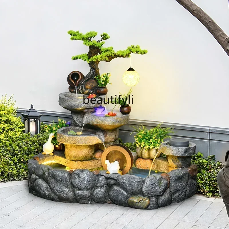 smt7486 new Rockery flowing water fountain ornament circulating water landscape courtyard landscaping arrangement floor-to-ceil
smt7486 new Rockery flowing water fountain ornament circulating water landscape courtyard landscaping arrangement floor-to-ceil