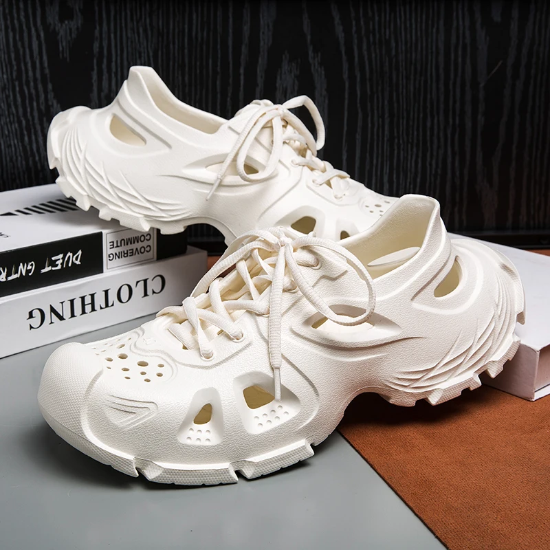 Men Beach Clogs 2025 Summer Soften Garden Clogs For Women Plain Sandals Comfortable Casual Lace Shoes Unisex
Men Beach Clogs 2025 Summer Soften Garden Clogs For Women Plain Sandals Comfortable Casual Lace Shoes Unisex