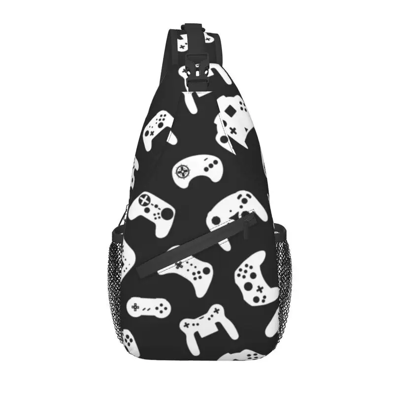 Nostalgia Gamer Controller Sling Bags Men Cool Geek Video Game Gaming Shoulder Crossbody Chest Backpack Travel Hiking Daypack
Nostalgia Gamer Controller Sling Bags Men Cool Geek Video Game Gaming Shoulder Crossbody Chest Backpack Travel Hiking Daypack