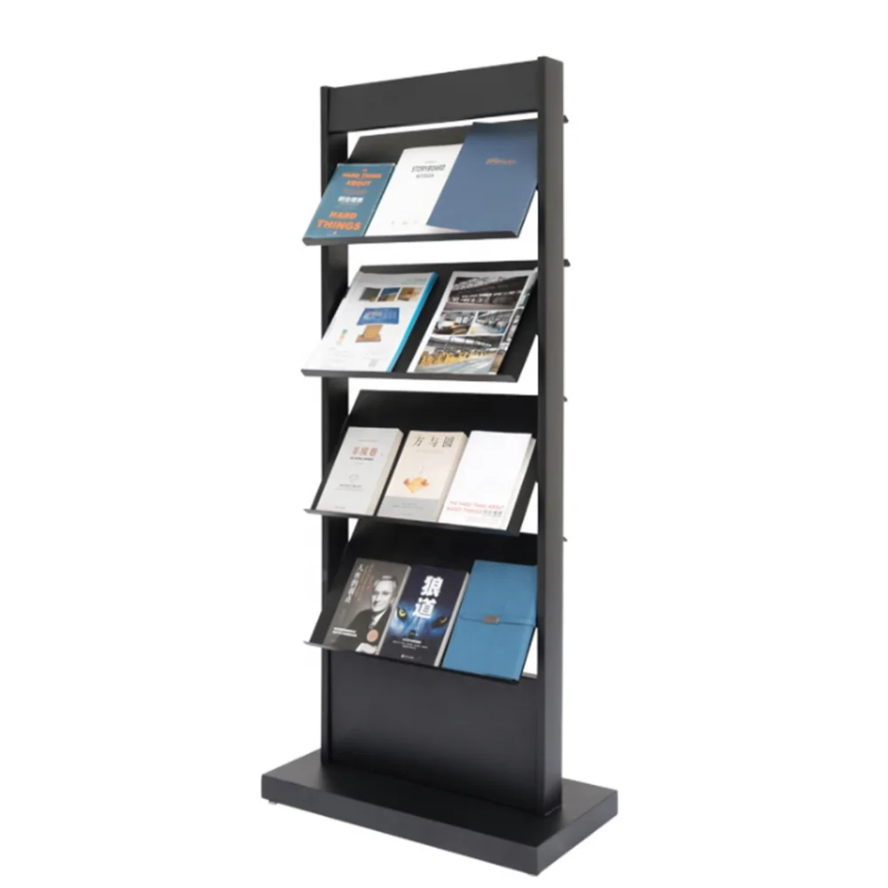 Multi Shelves Metal Library Magazine Display Rack Literature Stands Metal Book Shelf Book Shop Store Display Books Shelves
Multi Shelves Metal Library Magazine Display Rack Literature Stands Metal Book Shelf Book Shop Store Display Books Shelves