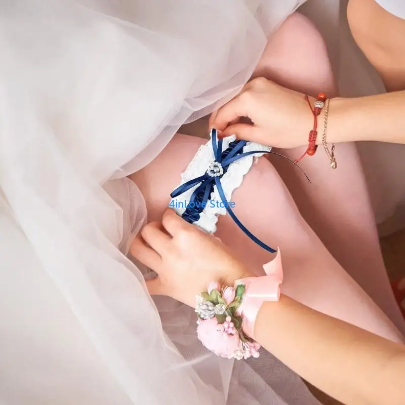 T4MD Bowknot Bridal Wedding Garter for Bride Women Lace Garter Belt Elastic Leg Garter Belt Leg Rings Wedding Party Accessory
T4MD Bowknot Bridal Wedding Garter for Bride Women Lace Garter Belt Elastic Leg Garter Belt Leg Rings Wedding Party Accessory