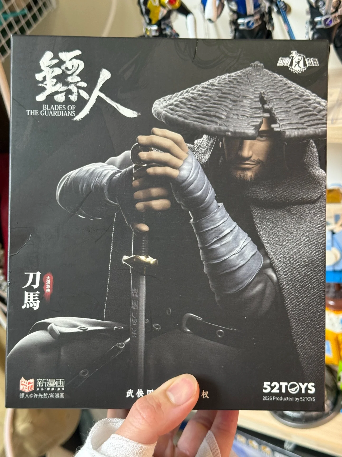 В наличии 52TOYS Lightning Qidance Blades Of The Guardians Daoma, шарнирная фигурка в масштабе 1/12, подарок на день рождения для парня
В наличии 52TOYS Lightning Qidance Blades Of The Guardians Daoma, шарнирная фигурка в масштабе 1/12, подарок на день рождения для парня