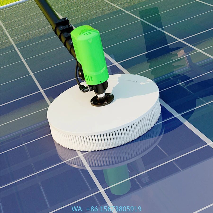 5.5 M Single-head Solar Panel Cleaning Equipment Rotating Brush Equipment with Lithium Battery
5.5 M Single-head Solar Panel Cleaning Equipment Rotating Brush Equipment with Lithium Battery