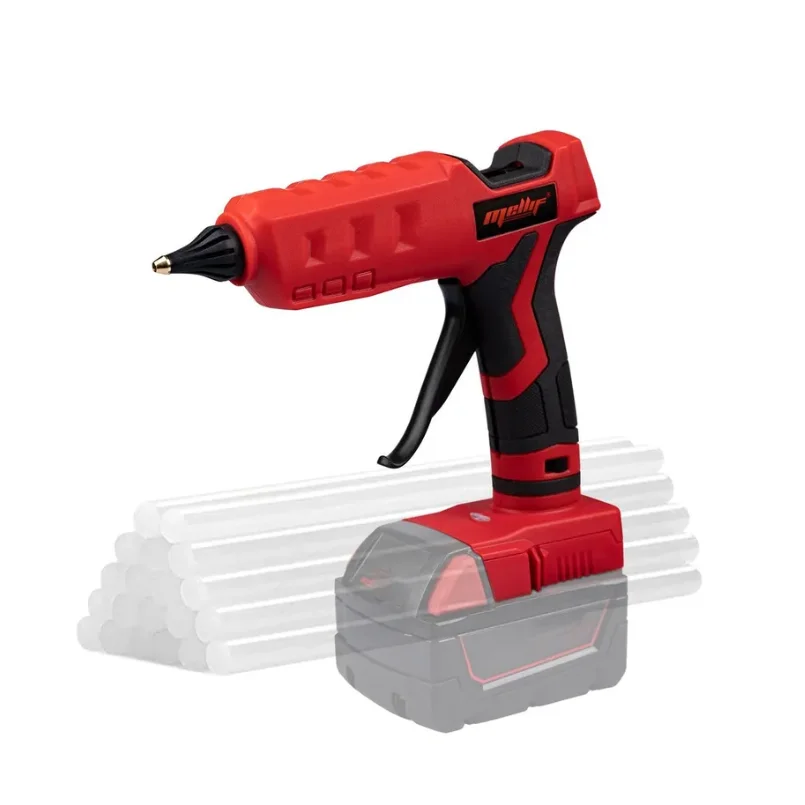 Cordless Hot Glue Gun Compatible with Milwaukee 18V Battery(Tool Only)with 20PCS Glue Sticks for Arts Crafts DIY Repair Tools
Cordless Hot Glue Gun Compatible with Milwaukee 18V Battery(Tool Only)with 20PCS Glue Sticks for Arts Crafts DIY Repair Tools
