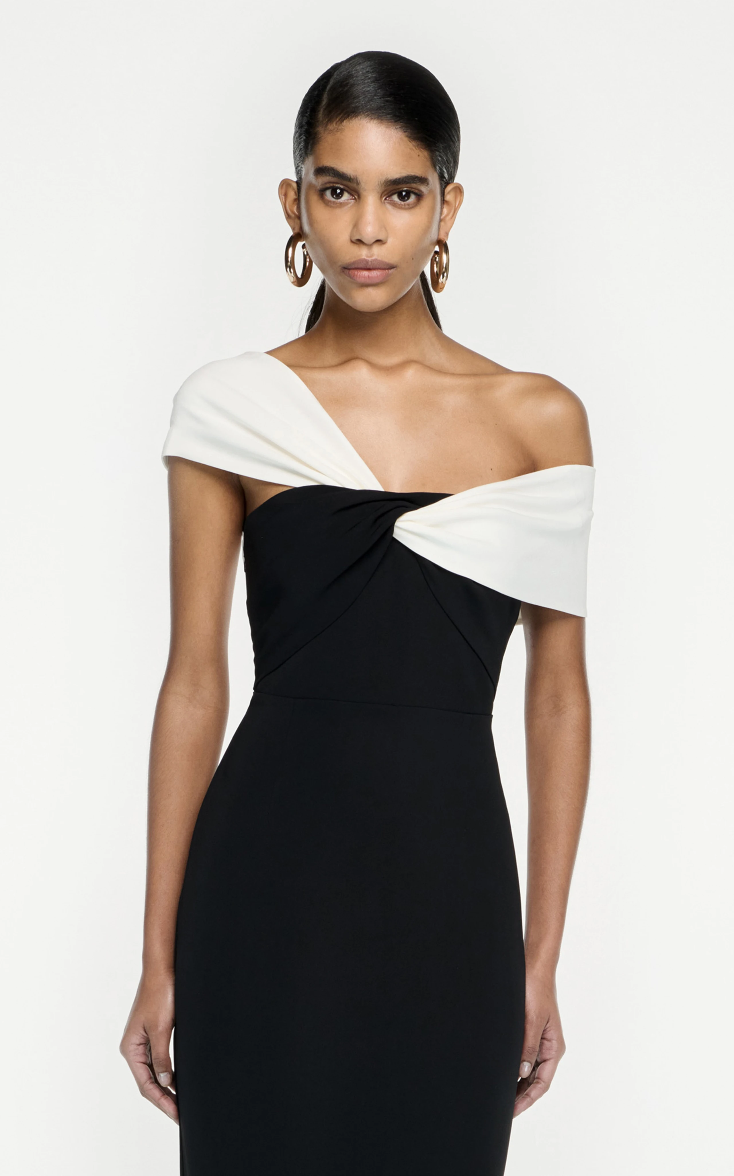 Black White Patchwork Midi Long Off The Shoulder Bandage Dress Ladies Elegant Sexy Evening Party Dress vestidos
Black White Patchwork Midi Long Off The Shoulder Bandage Dress Ladies Elegant Sexy Evening Party Dress vestidos