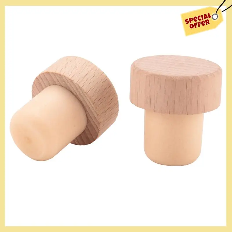 -BABQ 96Pc Wine Bottle Corks T Shaped Cork Plugs For Wine Cork Wine Stopper Reusable Wine Corks Wooden And Rubber Wine Stopper
-BABQ 96Pc Wine Bottle Corks T Shaped Cork Plugs For Wine Cork Wine Stopper Reusable Wine Corks Wooden And Rubber Wine Stopper