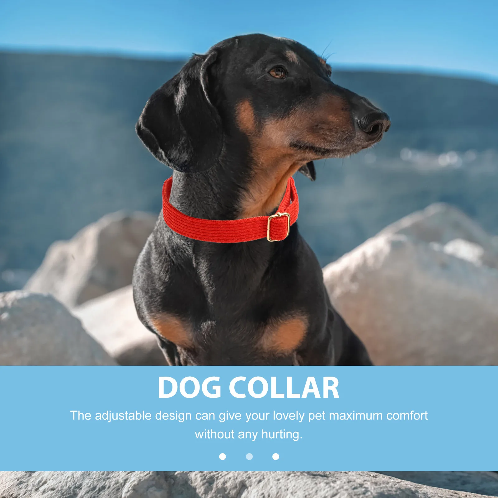 Adjustable Pet Collar For Small Medium Dogs Durable Breathable Cloth Dog Neckwear Outdoor Decorative Collar Pet Accessory
Adjustable Pet Collar For Small Medium Dogs Durable Breathable Cloth Dog Neckwear Outdoor Decorative Collar Pet Accessory