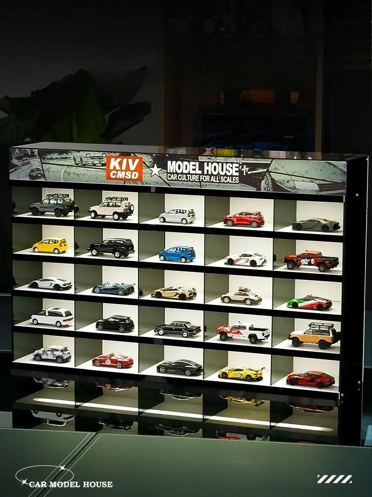 1:64 Car Model Storage Rack Acrylic With Light Storage Display Box Car Model Storage Organizer Gadget Organizer Shelf
1:64 Car Model Storage Rack Acrylic With Light Storage Display Box Car Model Storage Organizer Gadget Organizer Shelf