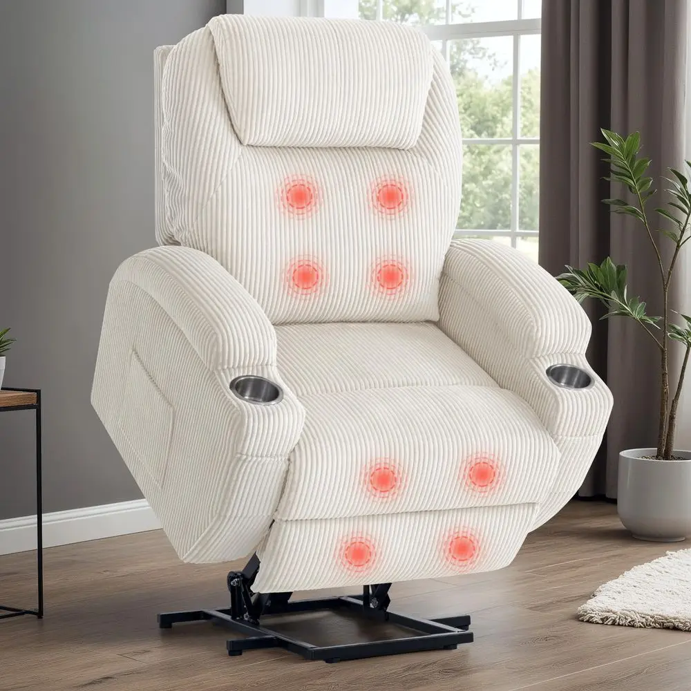 Theater Seating Loveseat Recliner Sofa, Power Reclining Couch with Massage amp Heat, USB Charging Port, 2 Lumbar Support Pillow
Theater Seating Loveseat Recliner Sofa, Power Reclining Couch with Massage amp Heat, USB Charging Port, 2 Lumbar Support Pillow