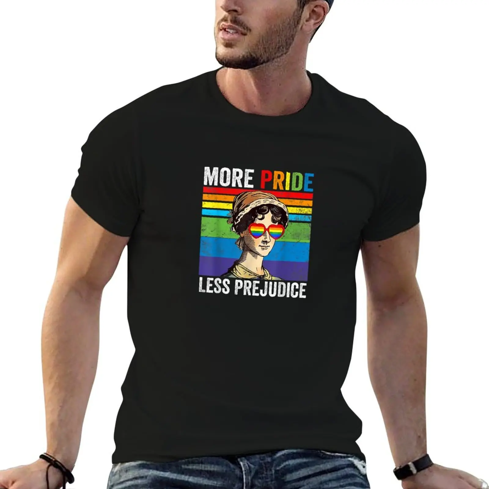 More Pride Less Prejudice Pride Month Funny T-Shirt man t shirt luxury man graphic t shirt T-Shirt
More Pride Less Prejudice Pride Month Funny T-Shirt man t shirt luxury man graphic t shirt T-Shirt