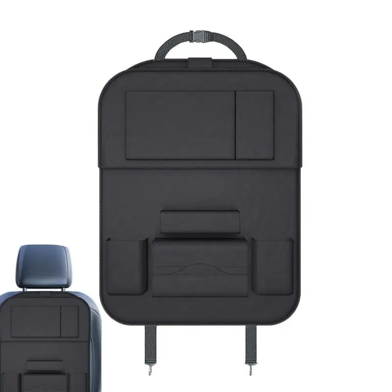 Car Back Seat Organizer PU Leather Multi Pocket Travel Storage Bag Backseat Organizer With Folding Table For Car Interior Supply
Car Back Seat Organizer PU Leather Multi Pocket Travel Storage Bag Backseat Organizer With Folding Table For Car Interior Supply
