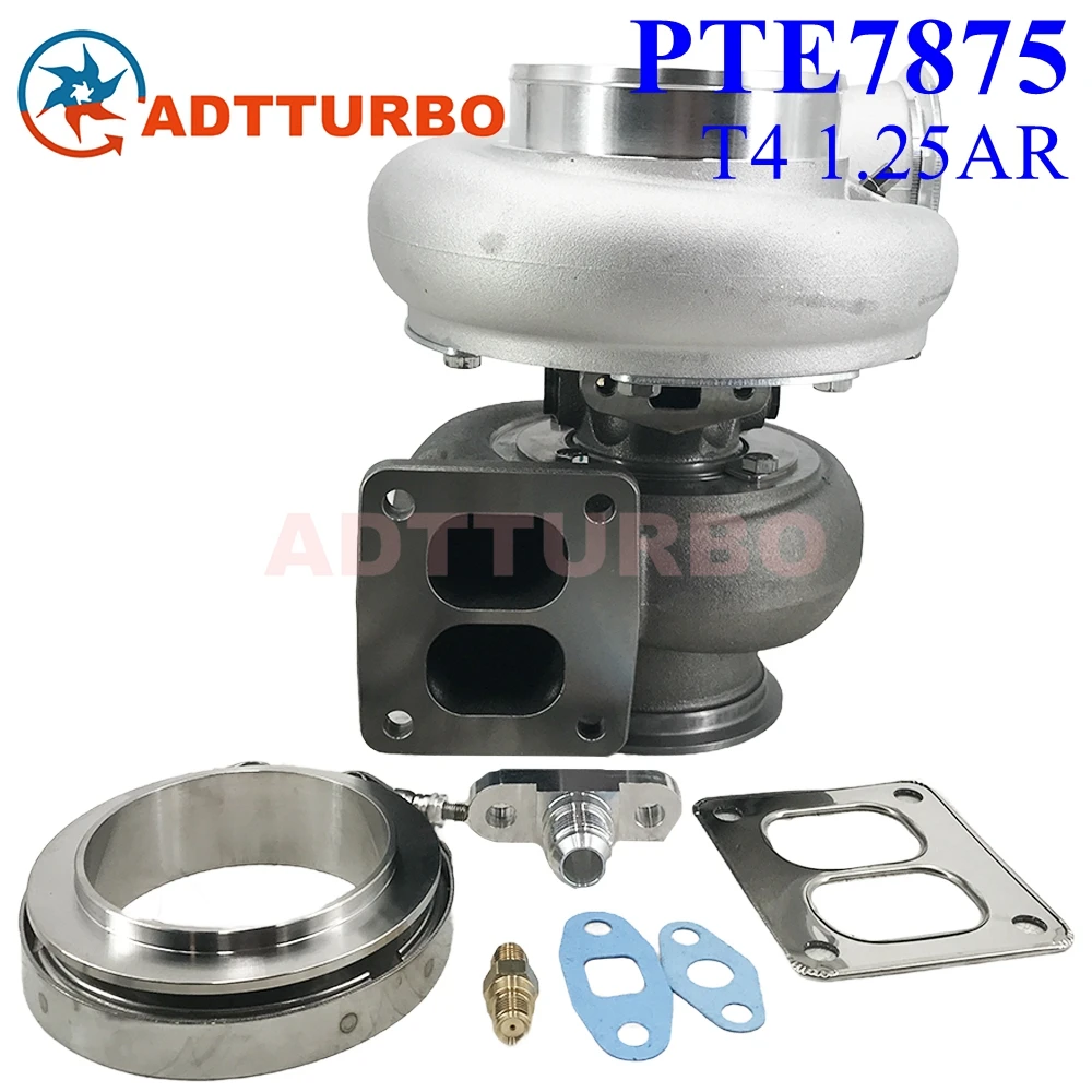 GEN 3 PTE7875 7875 T4 Vband 1.25AR Turbocharger 1400HP Performance Ceramic Dual Ball Bearing for Precision Turbo Charger
GEN 3 PTE7875 7875 T4 Vband 1.25AR Turbocharger 1400HP Performance Ceramic Dual Ball Bearing for Precision Turbo Charger