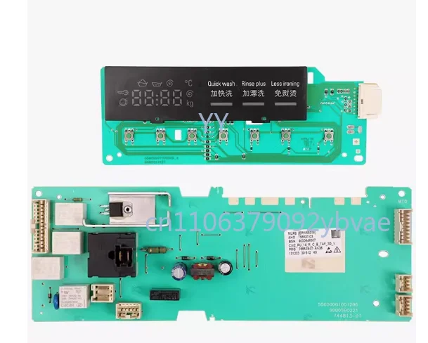 Новая материнская плата управления стиральной машиной (модель 9000648308, универсальный электронный компонент управления стиральной машиной)
Новая материнская плата управления стиральной машиной (модель 9000648308, универсальный электронный компонент управления стиральной машиной)