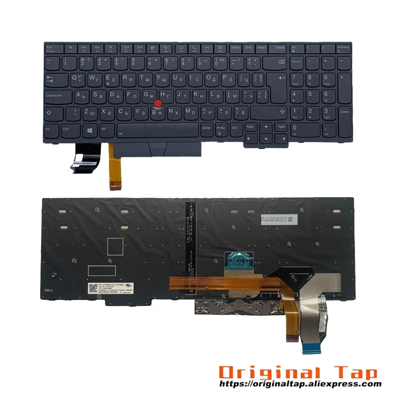 BG Bulgaria Backlit Keyboard for Lenovo Thinkpad T15 P15s Gen 1 2 5N21B08421 5N21B08458
BG Bulgaria Backlit Keyboard for Lenovo Thinkpad T15 P15s Gen 1 2 5N21B08421 5N21B08458
