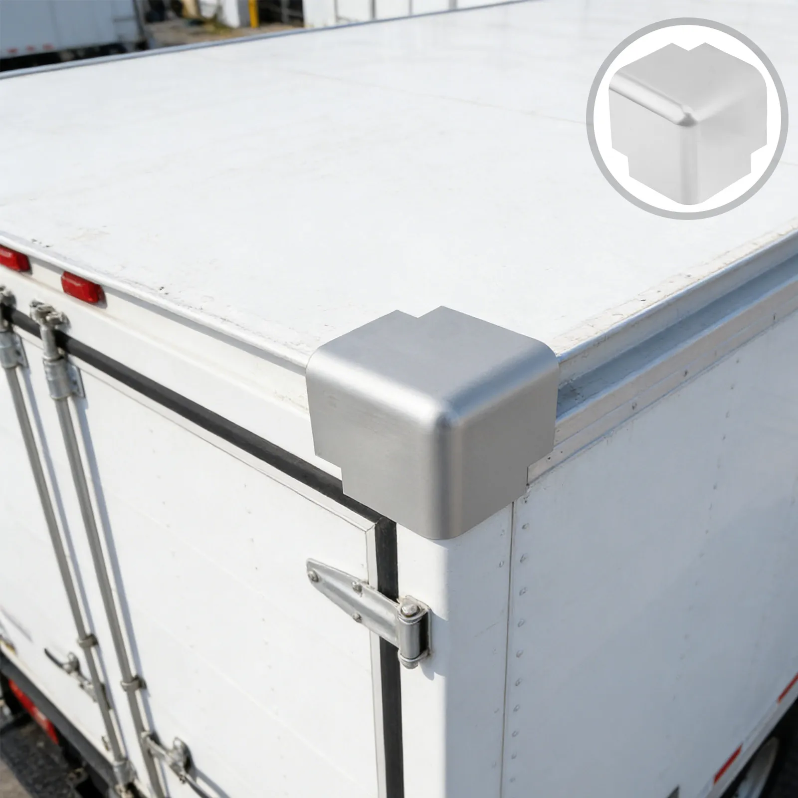 2Pcs Aluminum Edge Wrap for Truck Body Corners Reinforced Corner Protector for Van Cargo Tool Boxes Rust Proof Deck Corner Cap
2Pcs Aluminum Edge Wrap for Truck Body Corners Reinforced Corner Protector for Van Cargo Tool Boxes Rust Proof Deck Corner Cap