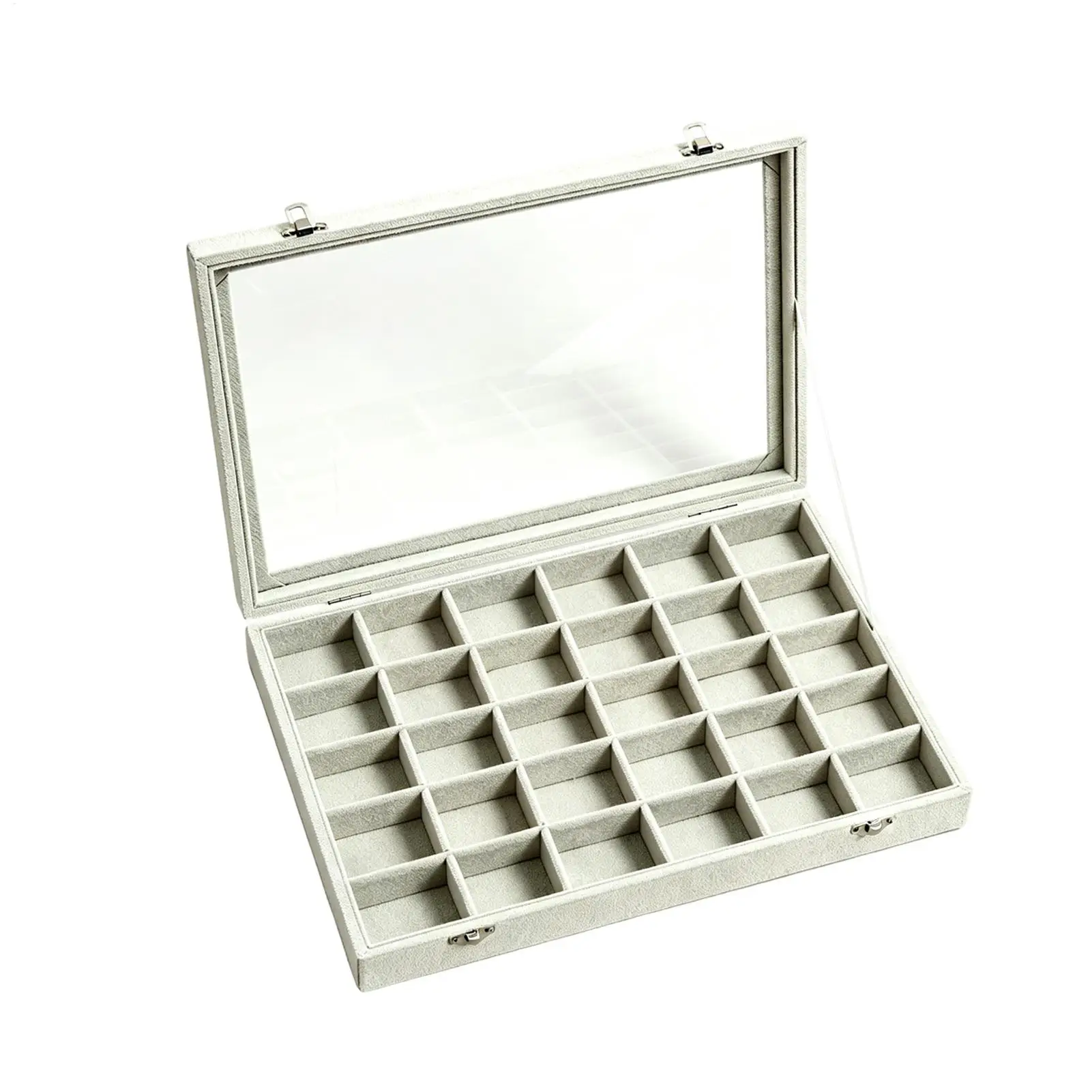 Earring Organizer 30-Grid Ring Storage Drop Earrings Storage Tray For Women Girls Ladies Wives Collectors Mothers Bedroom Home
Earring Organizer 30-Grid Ring Storage Drop Earrings Storage Tray For Women Girls Ladies Wives Collectors Mothers Bedroom Home