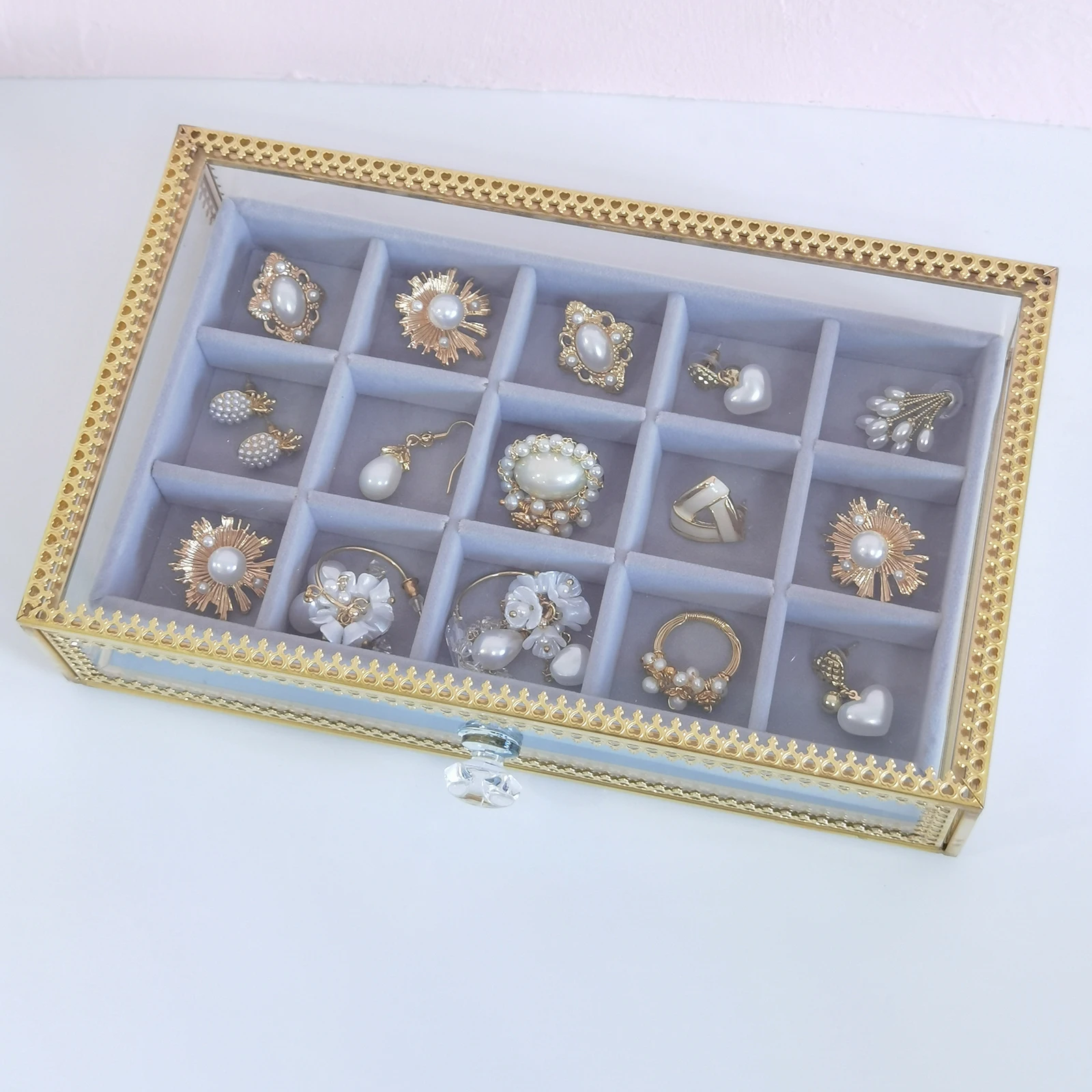 Jewelry Box for Girls, Women, Earrings Rings Case Organizers Trinkets Storage
Jewelry Box for Girls, Women, Earrings Rings Case Organizers Trinkets Storage
