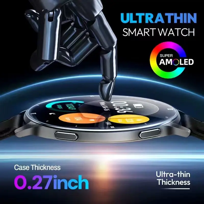 2026 Ultra-Slim New Women Smartwatch Supports blood pressure oxygen monitoring women's health tracking Waterproof Smart Watch
2026 Ultra-Slim New Women Smartwatch Supports blood pressure oxygen monitoring women's health tracking Waterproof Smart Watch