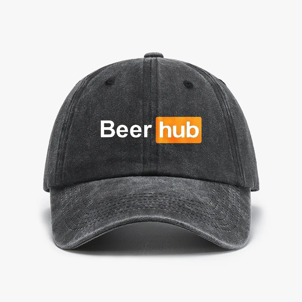 Funny Beer Hub Baseball Caps Vintage Distressed Washed cap fashion Unisex Outdoor casual adjustable hats
Funny Beer Hub Baseball Caps Vintage Distressed Washed cap fashion Unisex Outdoor casual adjustable hats