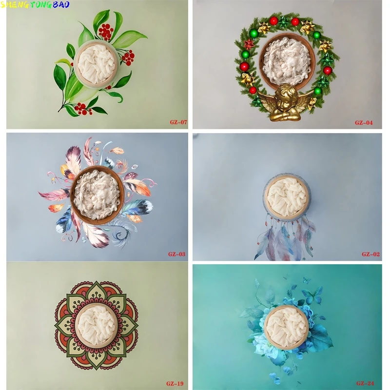 Vinyl Custom Baby Newborn Floral Basket Photography Backdrops Props Children Birthday Party Photo Studio Background LZ-01
Vinyl Custom Baby Newborn Floral Basket Photography Backdrops Props Children Birthday Party Photo Studio Background LZ-01