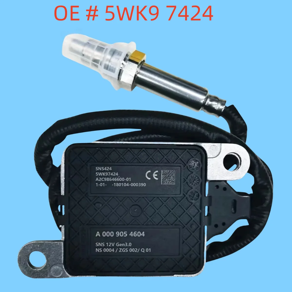 High quality Brand 5WK97424 A0009054604 Nox Sensor Nitrogen Oxide Sensor For Mercedes Benz E-CLASS W213 A0009057208 0009054604
High quality Brand 5WK97424 A0009054604 Nox Sensor Nitrogen Oxide Sensor For Mercedes Benz E-CLASS W213 A0009057208 0009054604