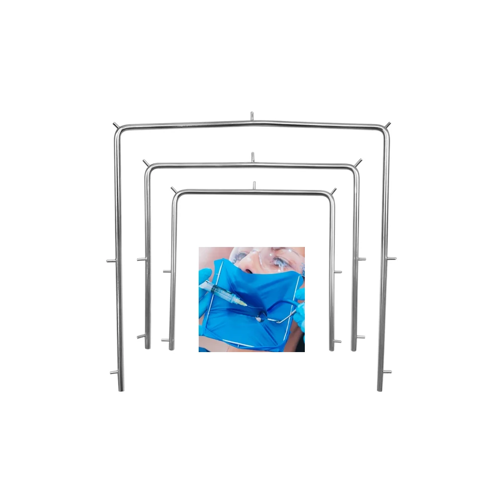 1pcs Dental Rubber Dam Frame Holder Stainless Steel U-Shape Autoclavable Rubber Dam Sheets Holder Dentistry Instruments Tools
1pcs Dental Rubber Dam Frame Holder Stainless Steel U-Shape Autoclavable Rubber Dam Sheets Holder Dentistry Instruments Tools