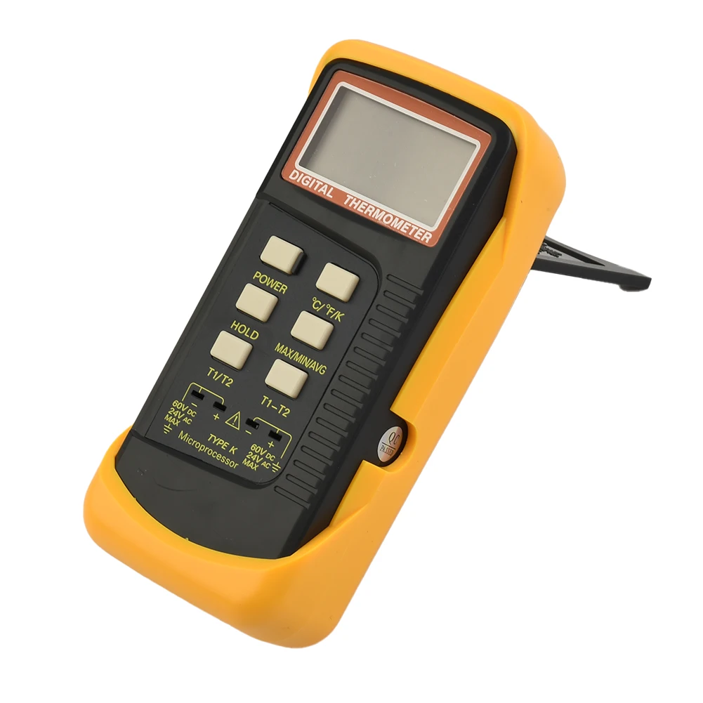 Цифровой термометр Термопара -58 ° F до 2372 ° F 1-метровая длина кабеля с автоматическим отключением питания, двухканальный, высокое качество
Цифровой термометр Термопара -58 ° F до 2372 ° F 1-метровая длина кабеля с автоматическим отключением питания, двухканальный, высокое качество