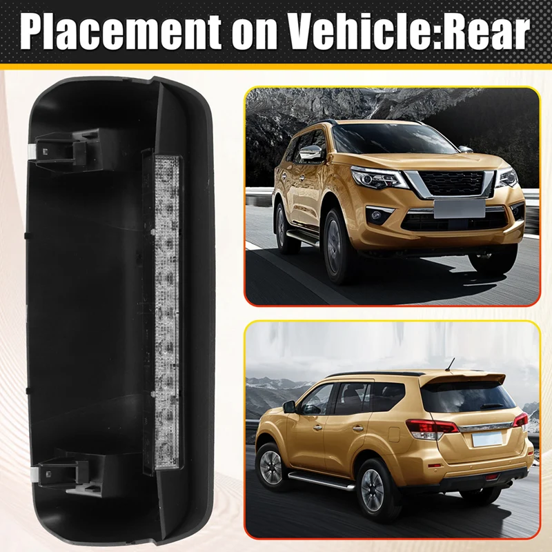 Для Nissan Terra 2018, задний багажник, верхний, вЫСОКОЕ крепление, КРЕТКА, стоп-сигнал, лампа 26598-5KA0A
Для Nissan Terra 2018, задний багажник, верхний, вЫСОКОЕ крепление, КРЕТКА, стоп-сигнал, лампа 26598-5KA0A