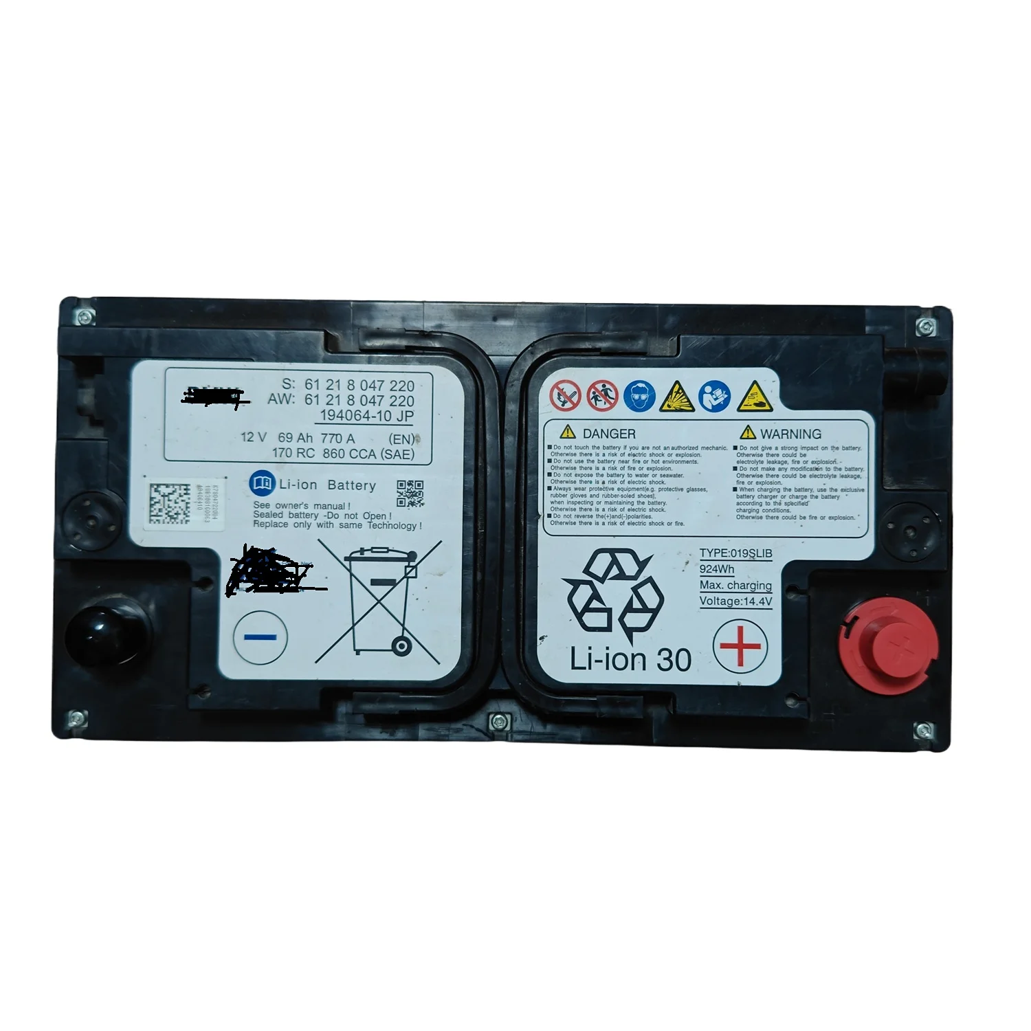 61218047220/8047220 F80 F82 BATTERY LITHIUM ION FOR BMW 4-Series (F32)2016 2017 2018 2019 M3 M4
61218047220/8047220 F80 F82 BATTERY LITHIUM ION FOR BMW 4-Series (F32)2016 2017 2018 2019 M3 M4