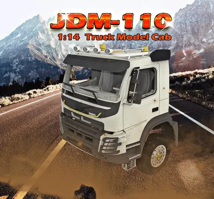JDMODEL JDM-110 1/14 RC FMX Truck Cab Body Shell Unpainted/Painted for Engineering Dump Mud Truck
JDMODEL JDM-110 1/14 RC FMX Truck Cab Body Shell Unpainted/Painted for Engineering Dump Mud Truck
