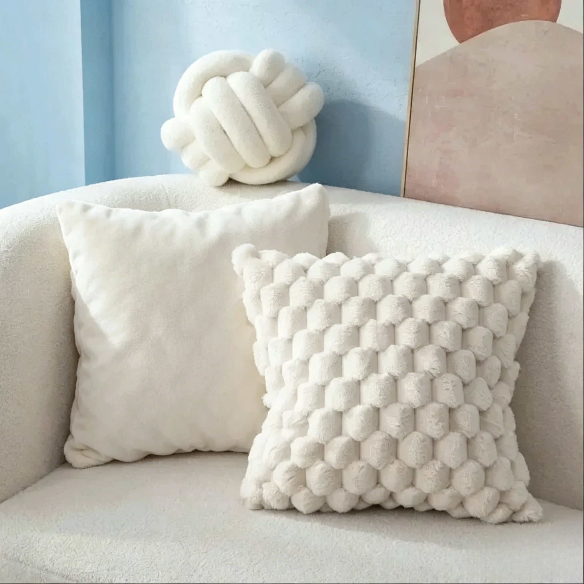 3D Pineapple Grid Turtle Pattern Plush Pillowcase Cream White Soft Throw Pillow Cover Sofa Bedroom Home Decor
3D Pineapple Grid Turtle Pattern Plush Pillowcase Cream White Soft Throw Pillow Cover Sofa Bedroom Home Decor
