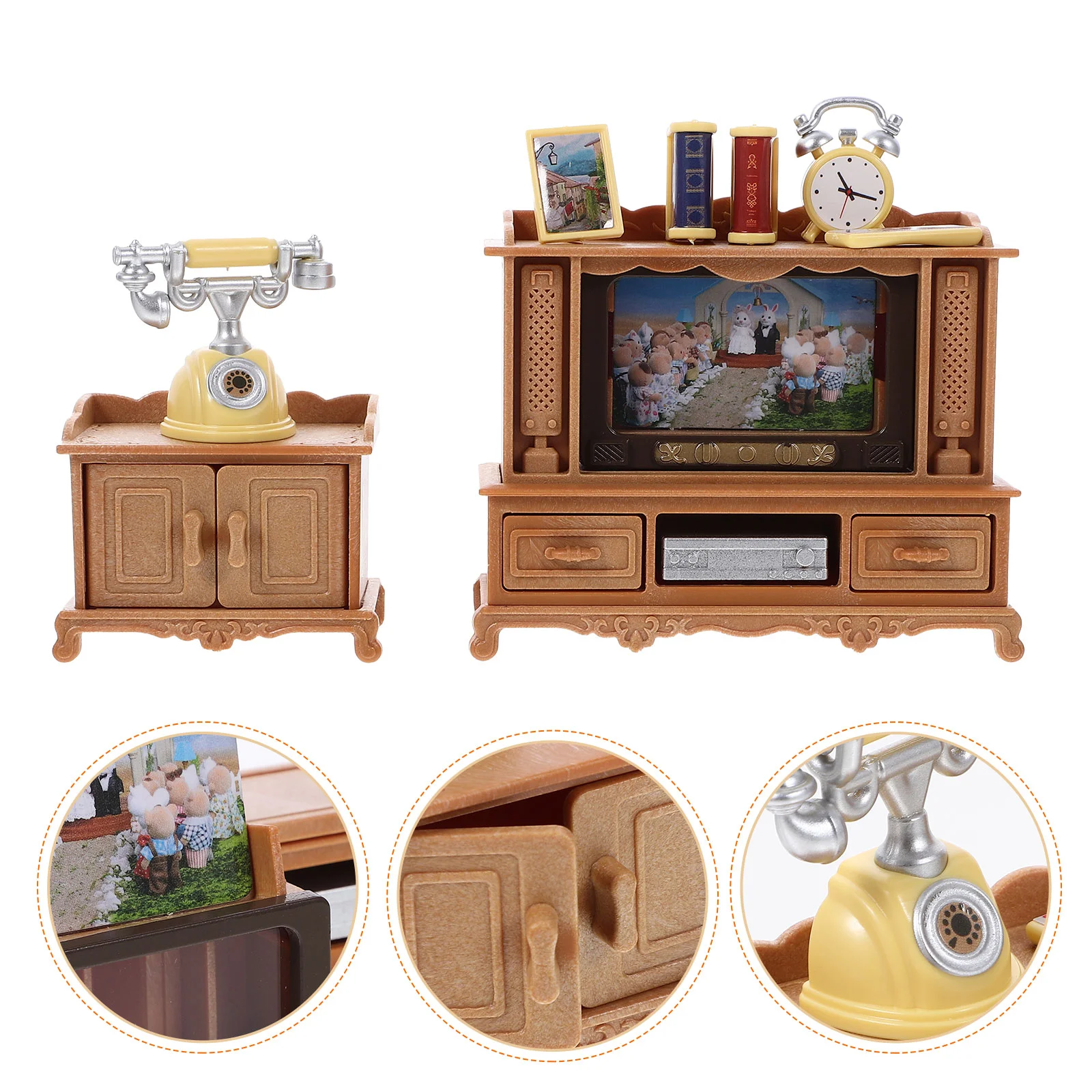 Cross-border 1:12 Girl's Play House Furniture Model Advanced Simulation Miniature Assembly Toy Craft Decor Plastic Tiny
Cross-border 1:12 Girl's Play House Furniture Model Advanced Simulation Miniature Assembly Toy Craft Decor Plastic Tiny